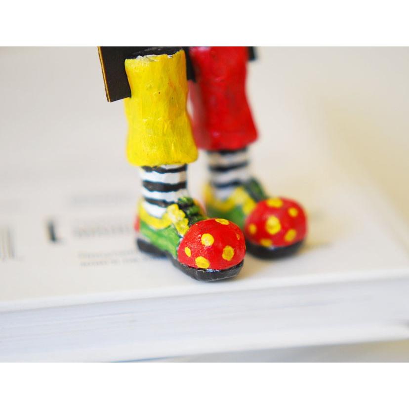 しおり アートブックマーカー ピエロのカラフルシューズin the book my bookmark【レターパックプラス便可】 | ブランド登録なし | 02