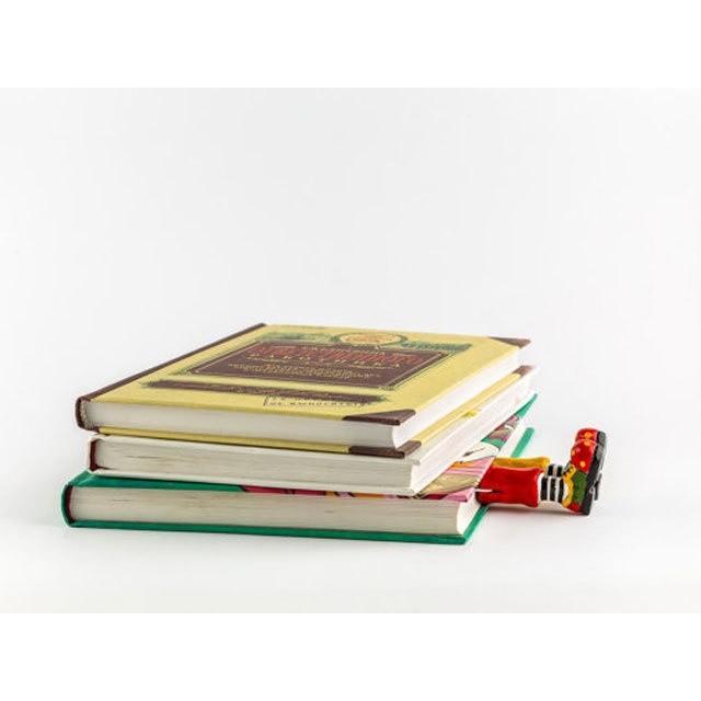 しおり アートブックマーカー ピエロのカラフルシューズin the book my bookmark【レターパックプラス便可】 | ブランド登録なし | 03