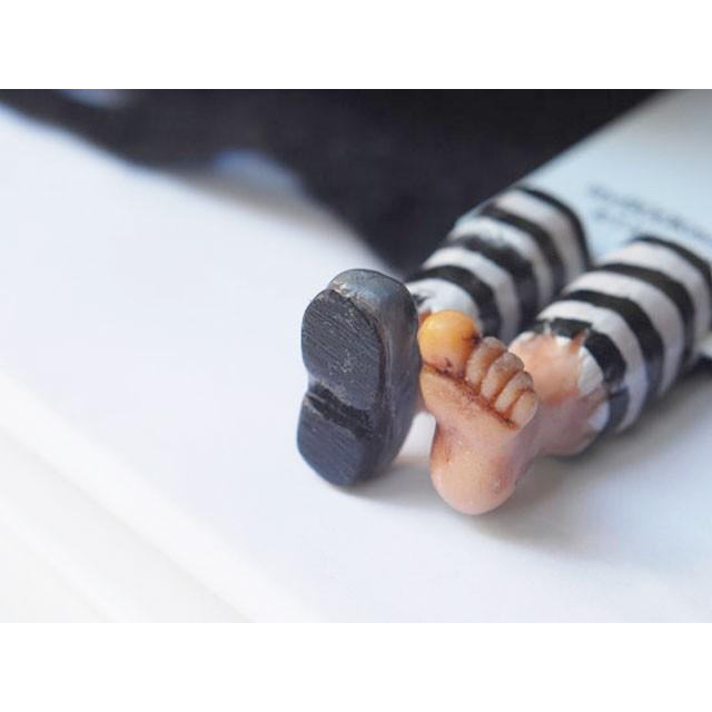 プリズナー in the book アートブックマーカー しおり 囚人の足 my bookmark【レターパックプラス便可】 | ブランド登録なし