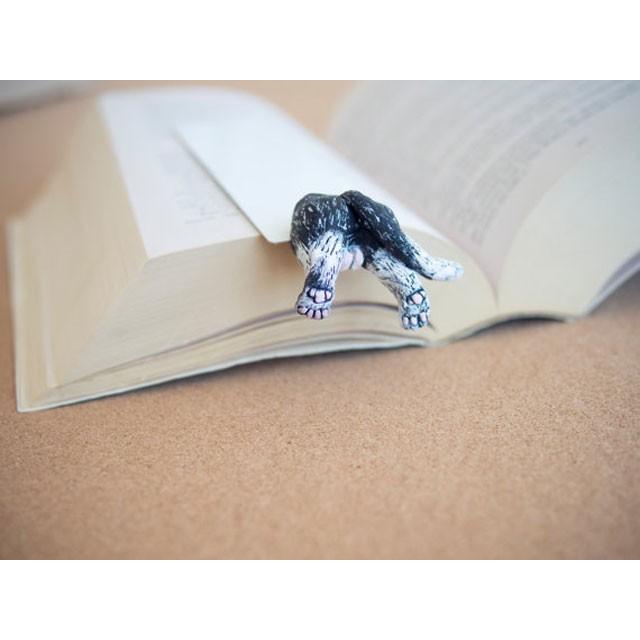 アートブックマーカー ネコのお尻 in the book アートブックマーカー しおり ねこ 猫 mybookmark | ブランド登録なし | 03