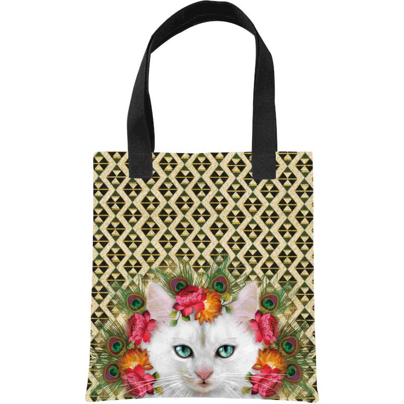 トートバッグ リュシーダンセット はりねずみ ねこ エコバッグ