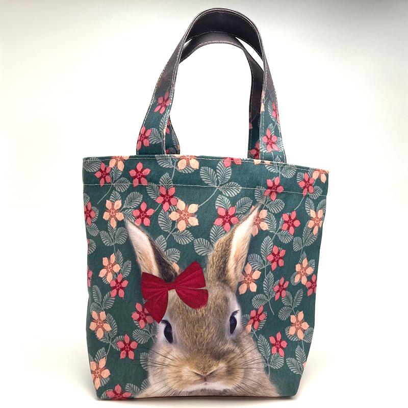 トートバッグ ミニ リュシーダンセット  ねこ エコバッグ ランチトート キャンバス 日本製 カバン かばん 鞄 レッセルーシーフェール SDGs ギフト | ブランド登録なし | 02