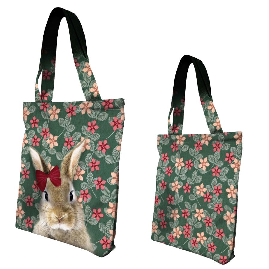 トートバッグ M マチ付 ルーシーダンセット 両面プリント エコバッグ キャンバス 日本製 カバン かばん レッセルーシーフェール リュシーダンセット ギフト | ブランド登録なし | 08