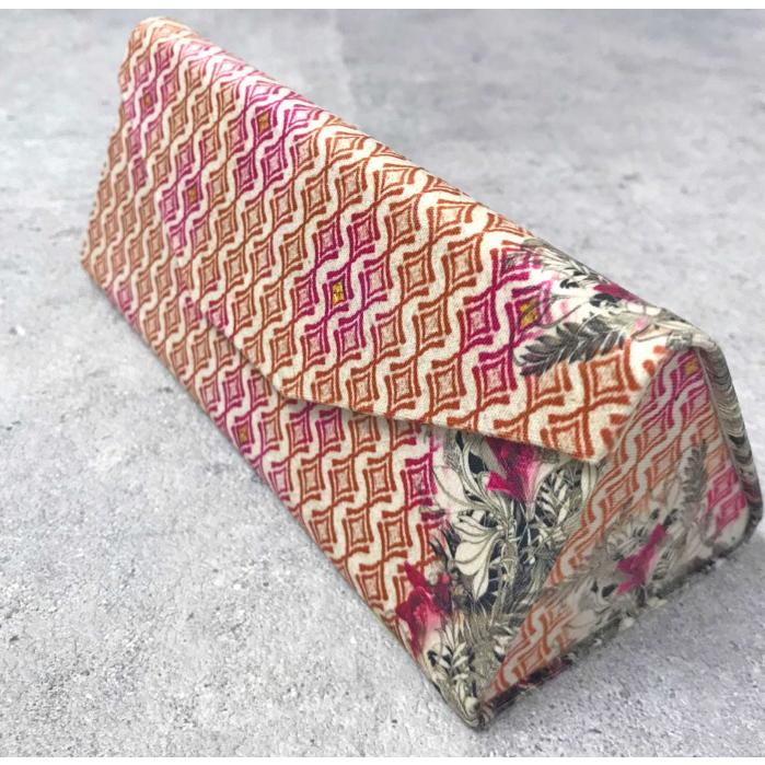 メガネケース M 眼鏡ケース 折り畳み リュシーダンセット サングラス