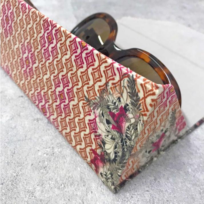 メガネケース M 眼鏡ケース 折り畳み リュシーダンセット サングラス