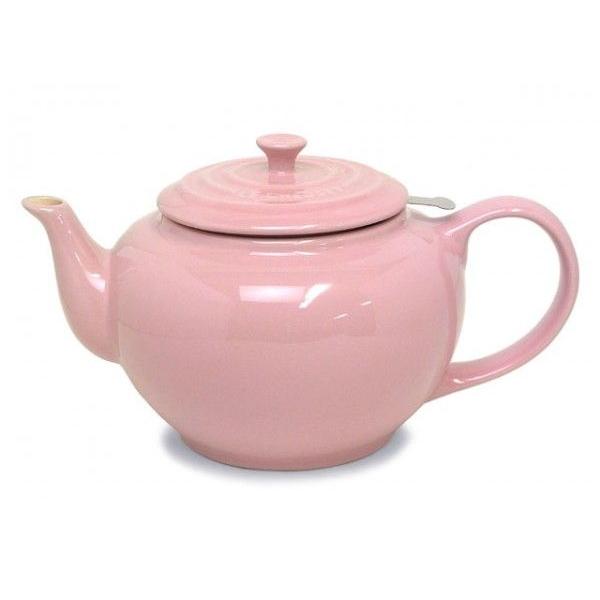 ルクルーゼ ティーポット ラージ インフューザー 茶こし付1.3Ｌ 全6色