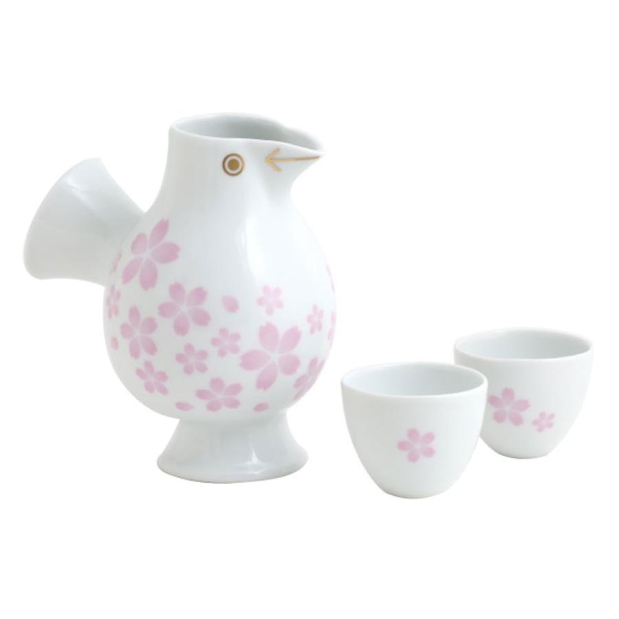 Lisa Larson リサラーソン おさけとり さくら ピンク 鳥の形の Lisa Larson リサラーソン おさけとり さくら ピンク 鳥の形の