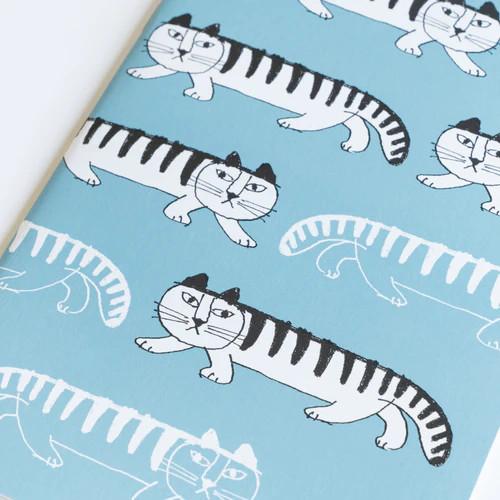 Lisa Larson（リサラーソン） ノート スケッチねこ A5 中綴じ ネコ