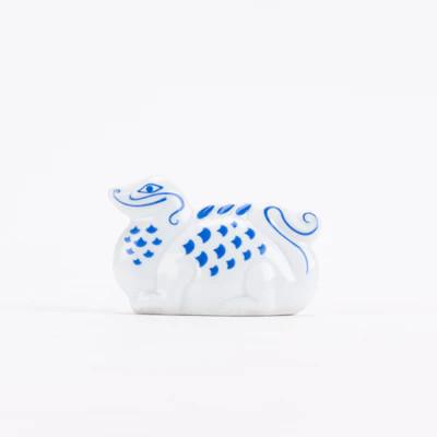 Lisa Larson リサラーソン 青い空のドラゴン たつ 干支シリーズ