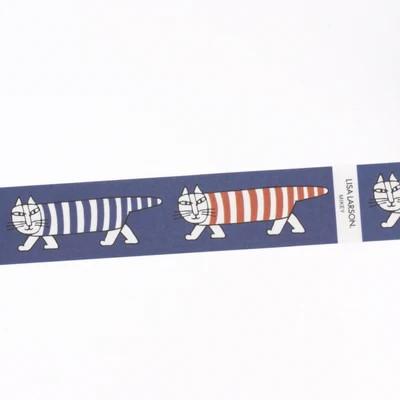 リサラーソン マスキングテープ 25mm マイキー ネイビー 北欧デザイン lisa larson | Lisa Larson | 01