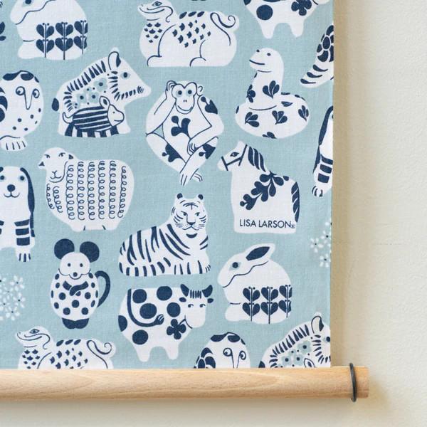 Lisa Larson（リサラーソン） てぬぐい 捺染 干支づくし 2025 手ぬぐい