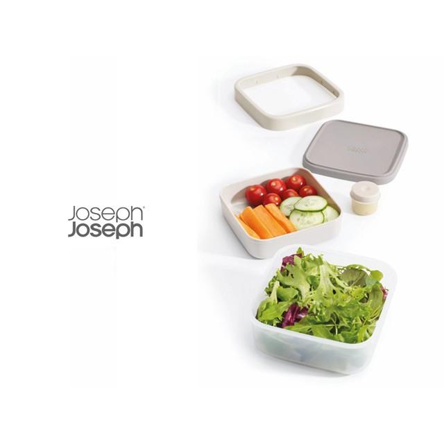 Josephjoseph ジョゼフジョゼフ お弁当箱 ゴーイート コンパクト 3 In 1 サラダボックス ランチボックス グレー グリーン ゴーイートシリーズ ジョセフジョセフ Maq デザイン雑貨のコンセプトストア 通販 Yahoo ショッピング