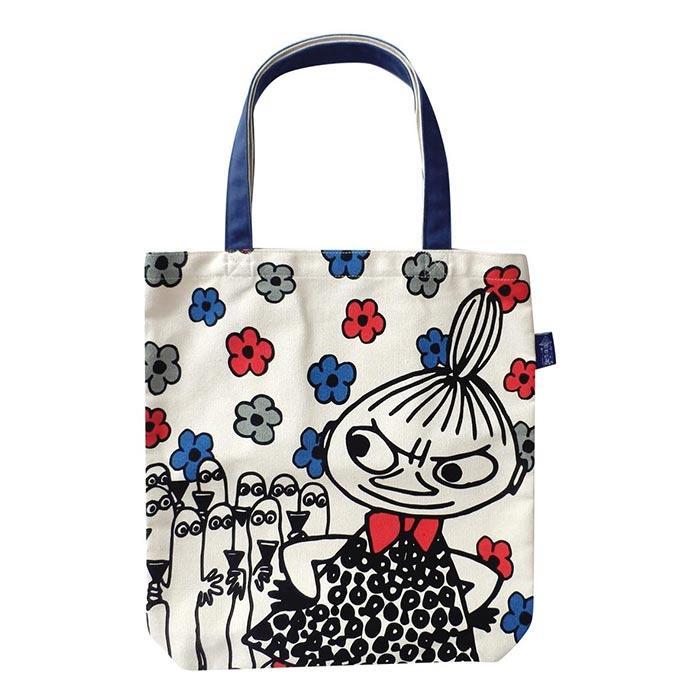 ムーミン トートバッグ リトルミイ エコバッグ キャンバス グッディバッグ ポケット付 サブバッグ 帆布 北欧 moomin スナフキン | MOOMIN | 03