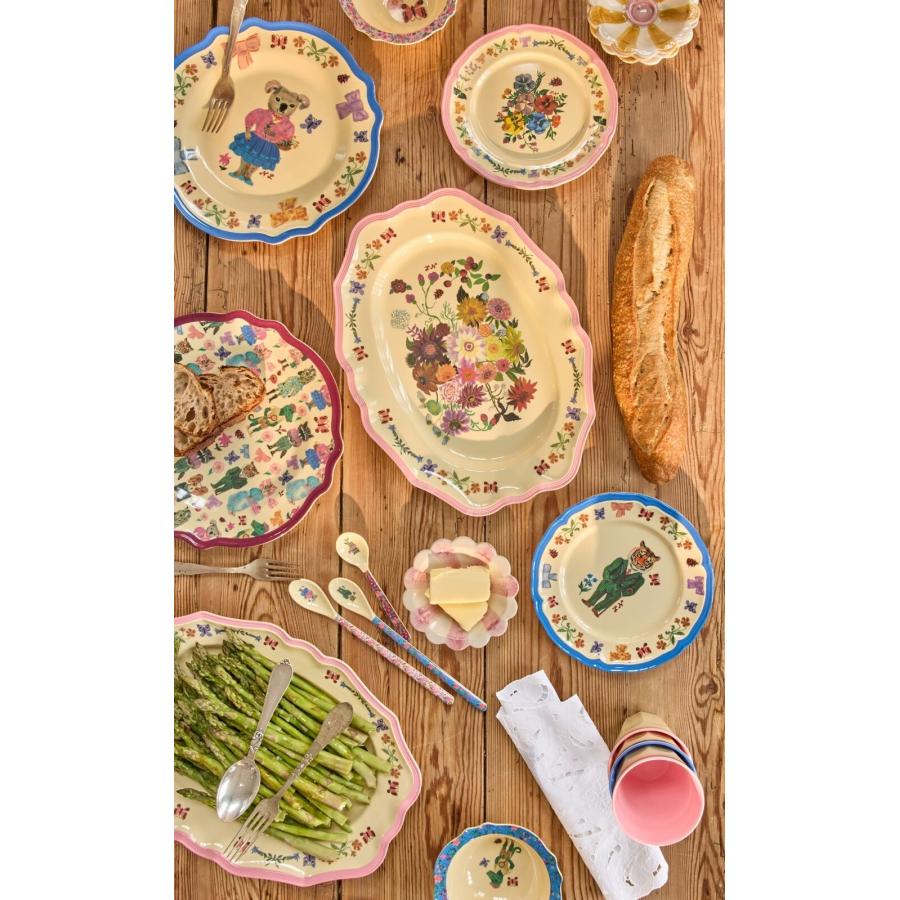 ナタリーレテ ディナープレート ボルドー 皿 食器 メラミン 大皿 ワイン ワンプレート ランチプレート rice ライス | Nathalie Lete | 01