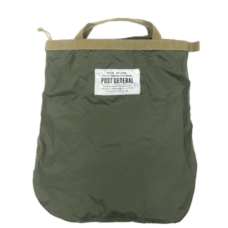 POST GENERAL エコバッグ 2wayバッグ リュック 折り畳み