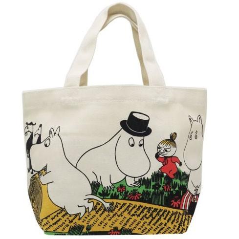 ムーミン ランチトート トートバッグ キャンバス エコバッグ サブバック コットン 北欧デザイン moomin｜conceptstore｜02