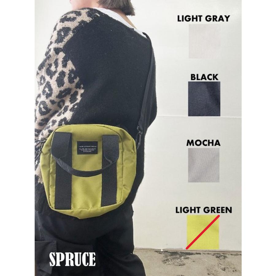 ショルダーバッグ 2WAY モカ グレー グラナダショルダー 斜め掛け ポシェット ユニセックス A5 撥水 | ブランド登録なし