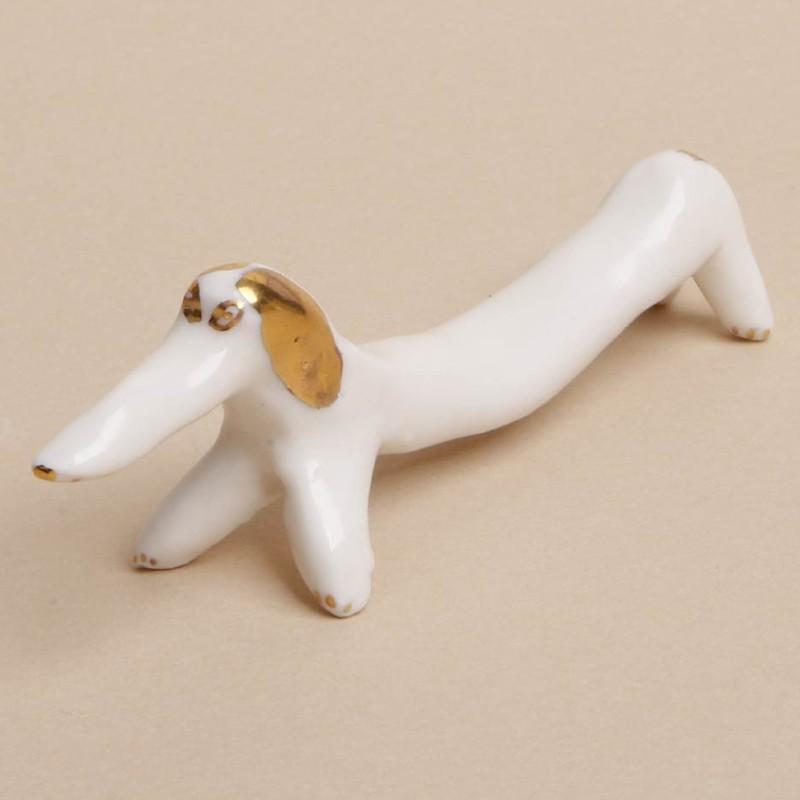 エレオノール・ボストロム 箸置き ゴールド 犬 陶器製 置物 北欧 エレオノール・ボストロム 箸置き ゴールド 犬 陶器製 置物 北欧