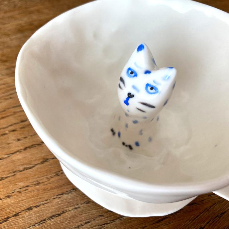 エレオノール・ボストロム カップ&ソーサー ねこ 猫 ネコ コーヒーカップ ティーカップ 陶器製 北欧雑貨 Eleonor Bostrom | ブランド登録なし | 14