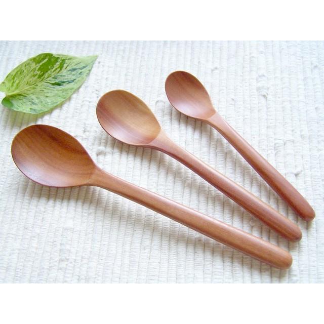 ナチュラルな木のスプーン 紫檀・サオ ナチュラルデザイン　ネオスプーン 木の食器 |  | 03