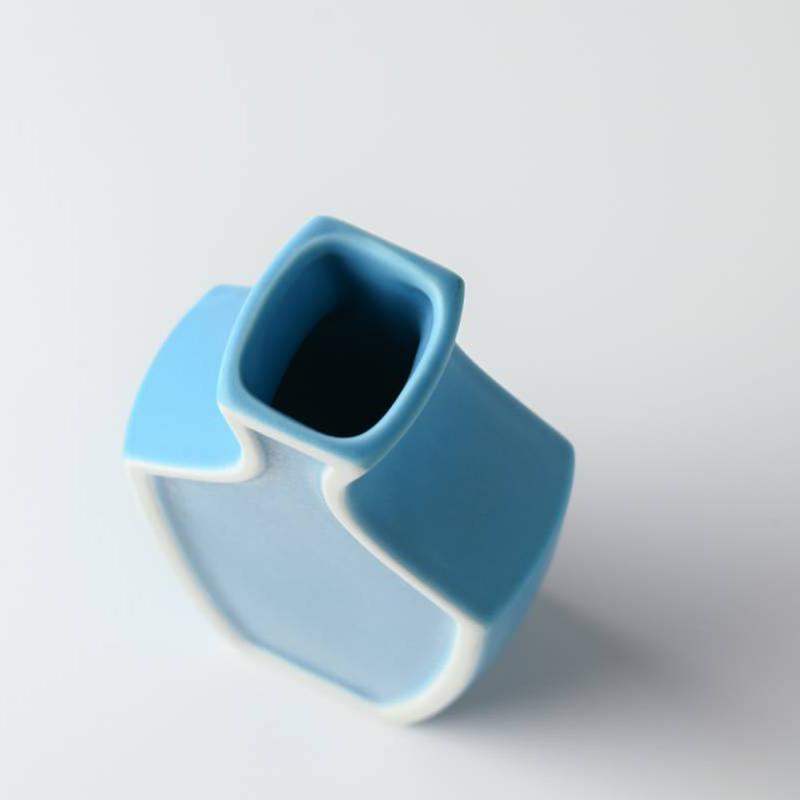 花瓶  花色 hanairo ふちどり ミニ 一輪挿し フラワーベース 花器 小田陶器 ニュアンスカラー 美濃焼 白磁器 日本製 |  | 15