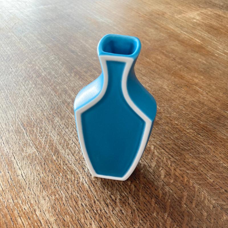 花瓶  花色 hanairo ふちどり ミニ 一輪挿し フラワーベース 花器 小田陶器 ニュアンスカラー 美濃焼 白磁器 日本製 |  | 05