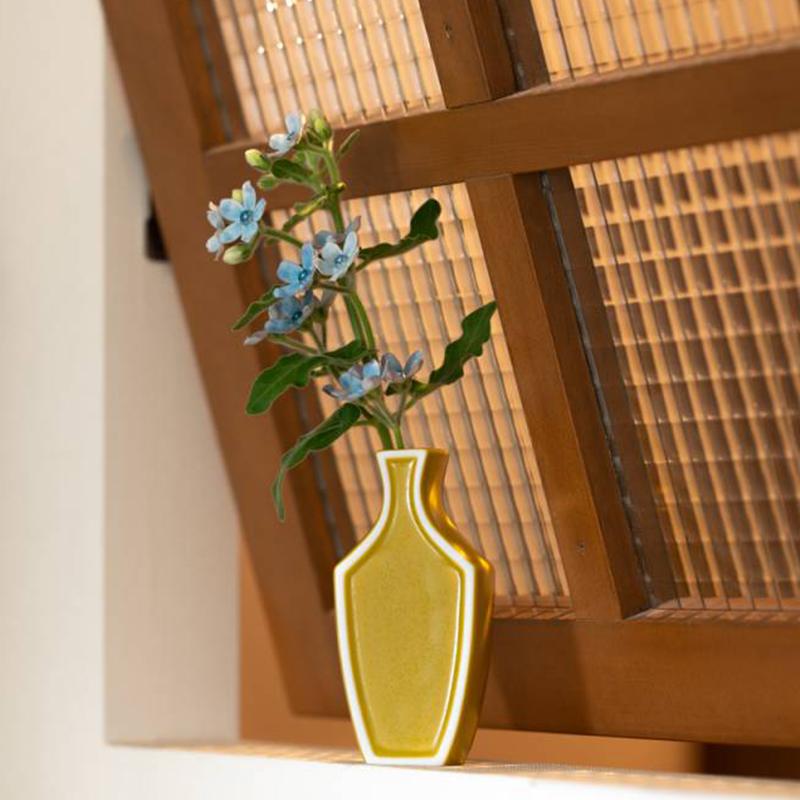 花瓶  花色 hanairo ふちどり ミニ 一輪挿し フラワーベース 花器 小田陶器 ニュアンスカラー 美濃焼 白磁器 日本製 |  | 06