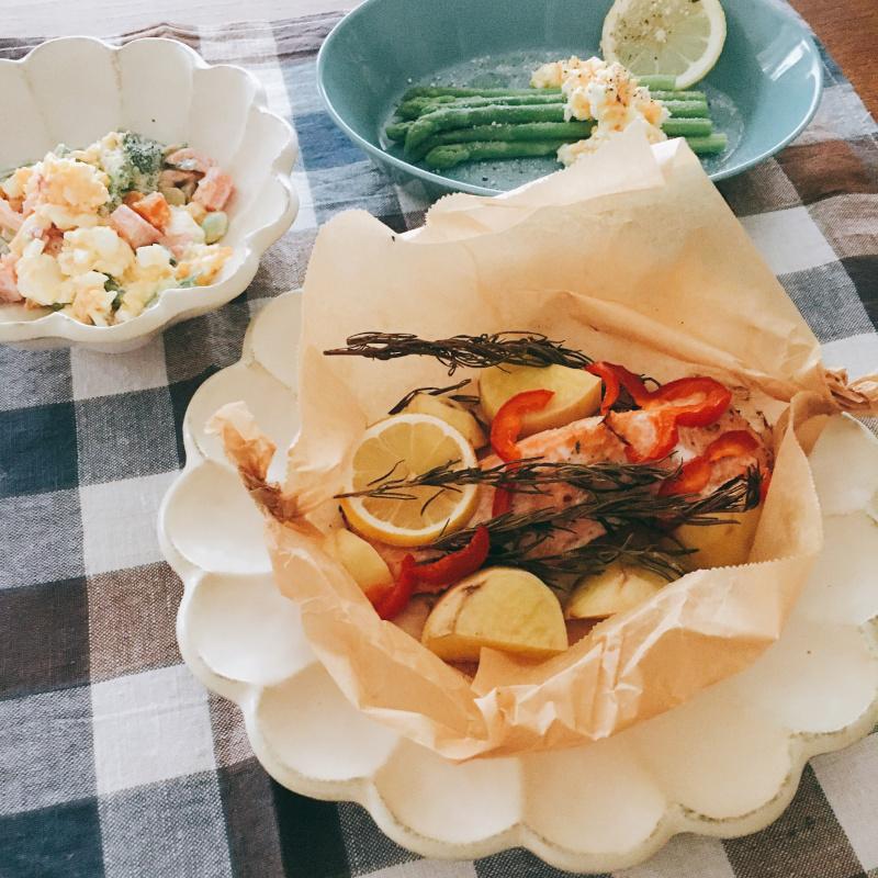ディナープレート パスタ皿 カレー皿 リンカ 輪花 24cm 日本製 美濃焼
