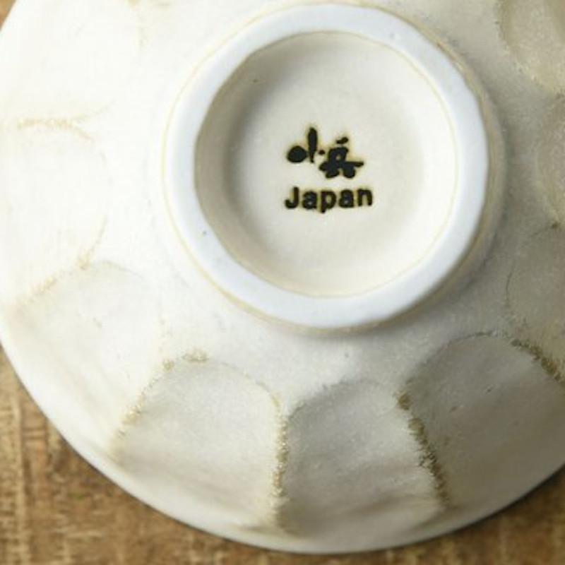 茶碗 ラテボウル ボウル リンカ 輪花 11cm 日本製 美濃焼 飯碗 磁器