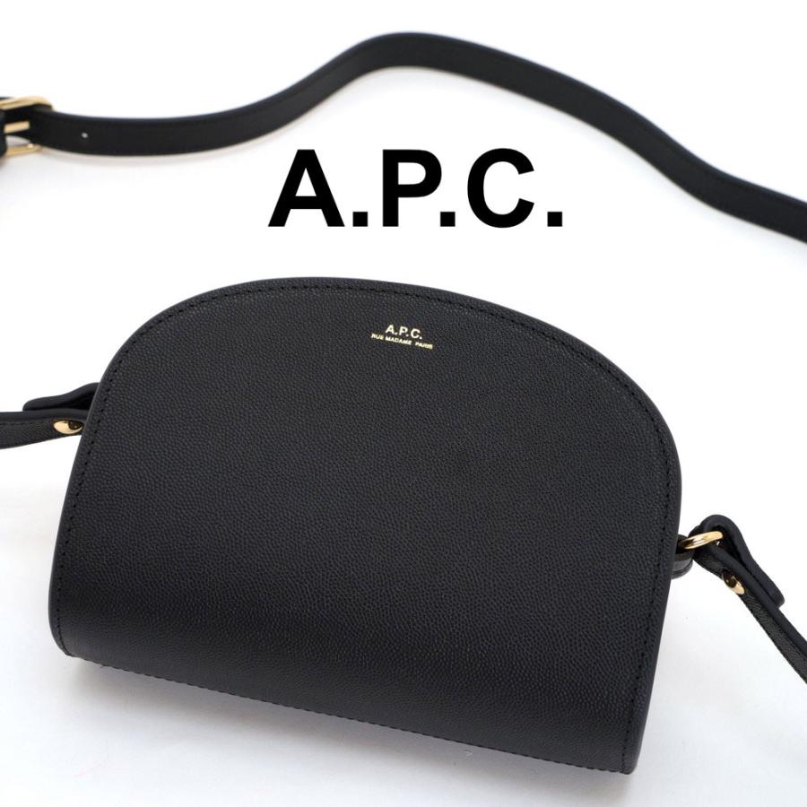 A.P.C. アーペーセー ショルダーバッグ ハーフムーン Demi-Lune ミニ 