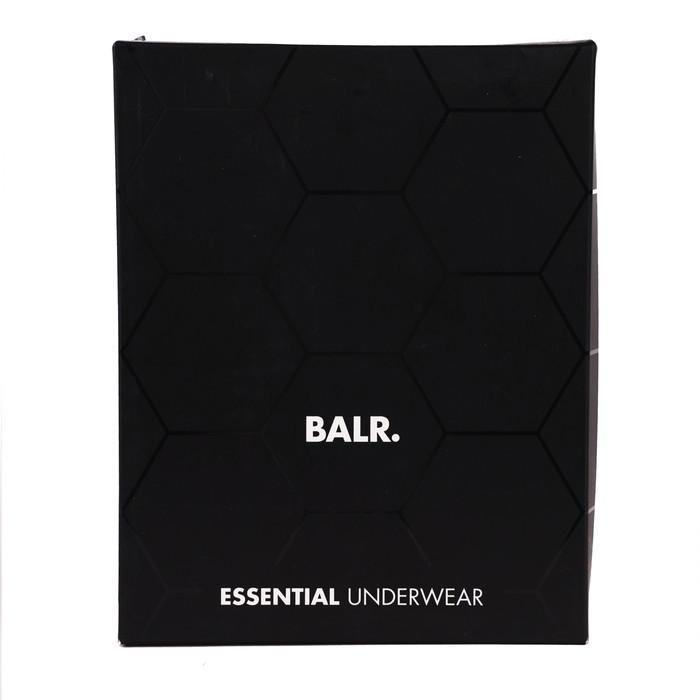 BALR. ボクサーパンツ 2枚セット（同色同サイズ）ボーラー ブラック グレー ホワイト 2PACK TRUNKS B10195｜concerto｜05