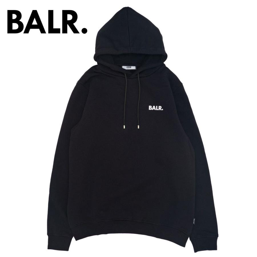 ボーラー プルオーバーパーカー フーディ スウェット ブラック BALR
