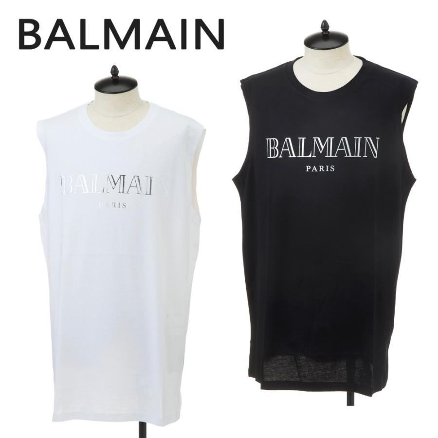 バルマン メンズ タンクトップ ブラック ホワイト ロゴ BALMAIN RH11170 : blm-u-rtw-s9-rh11170 :  concerto Yahoo!店 - 通販 - Yahoo!ショッピング