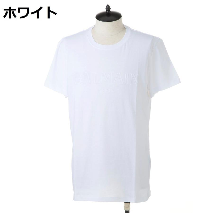 BALMAIN バルマン メンズ 半袖クルーネックTシャツ ロゴプリント BALMAIN バルマン メンズ 半袖クルーネックTシャツ ロゴプリント