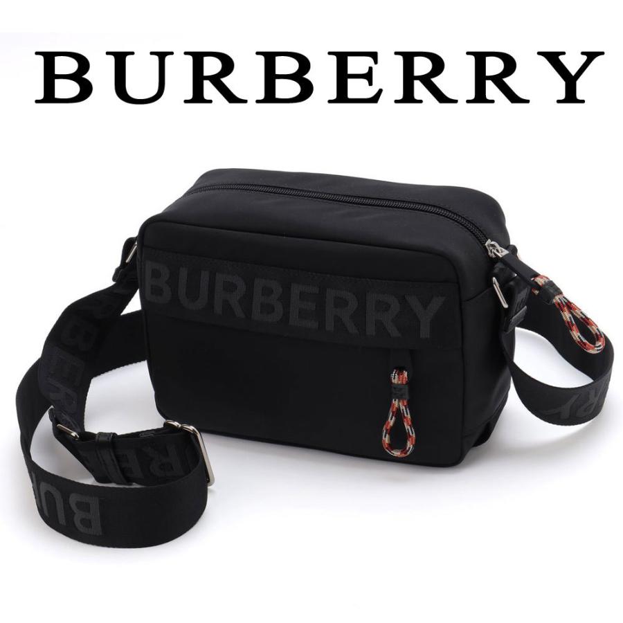 BURBERRY バーバリー ショルダーバッグ ブラック メンズ 8025669 BURBERRY バーバリー ショルダーバッグ ブラック メンズ 8025669