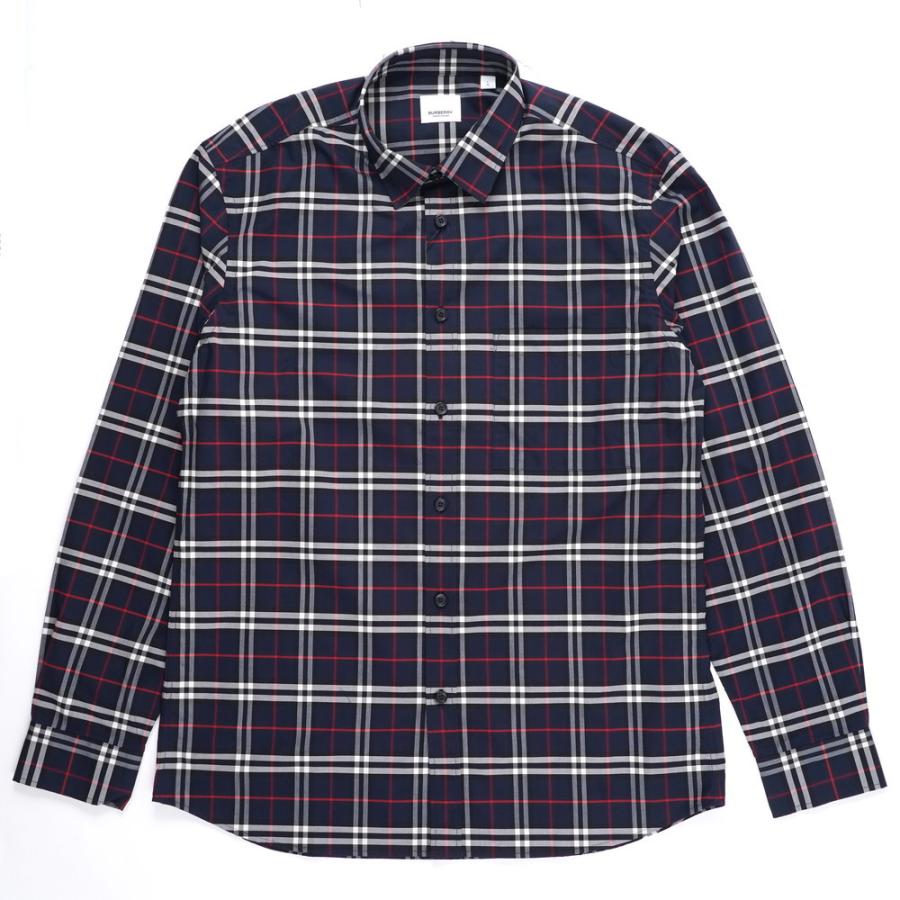 BURBERRY - バーバリー チェック柄 長袖シャツ レディース 36 BURBERRY - バーバリー チェック柄 長袖シャツ レディース 36