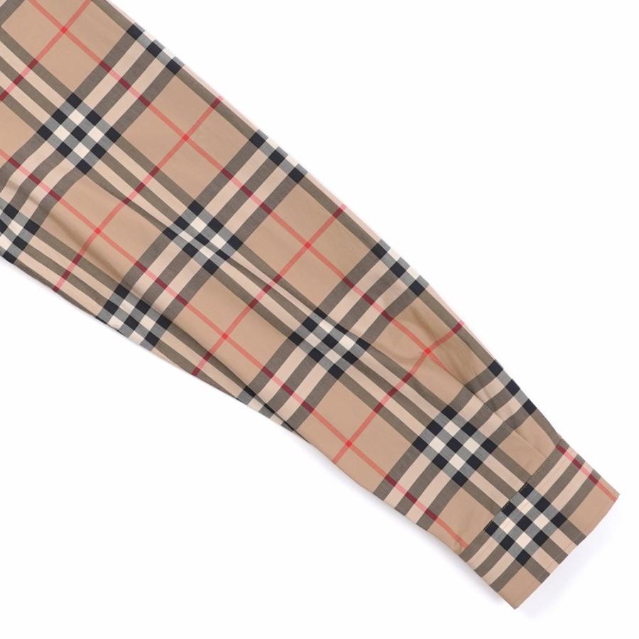 BURBERRY バーバリー 長袖シャツ メンズ チェック柄 ベージュ BURBERRY バーバリー 長袖シャツ メンズ チェック柄 ベージュ