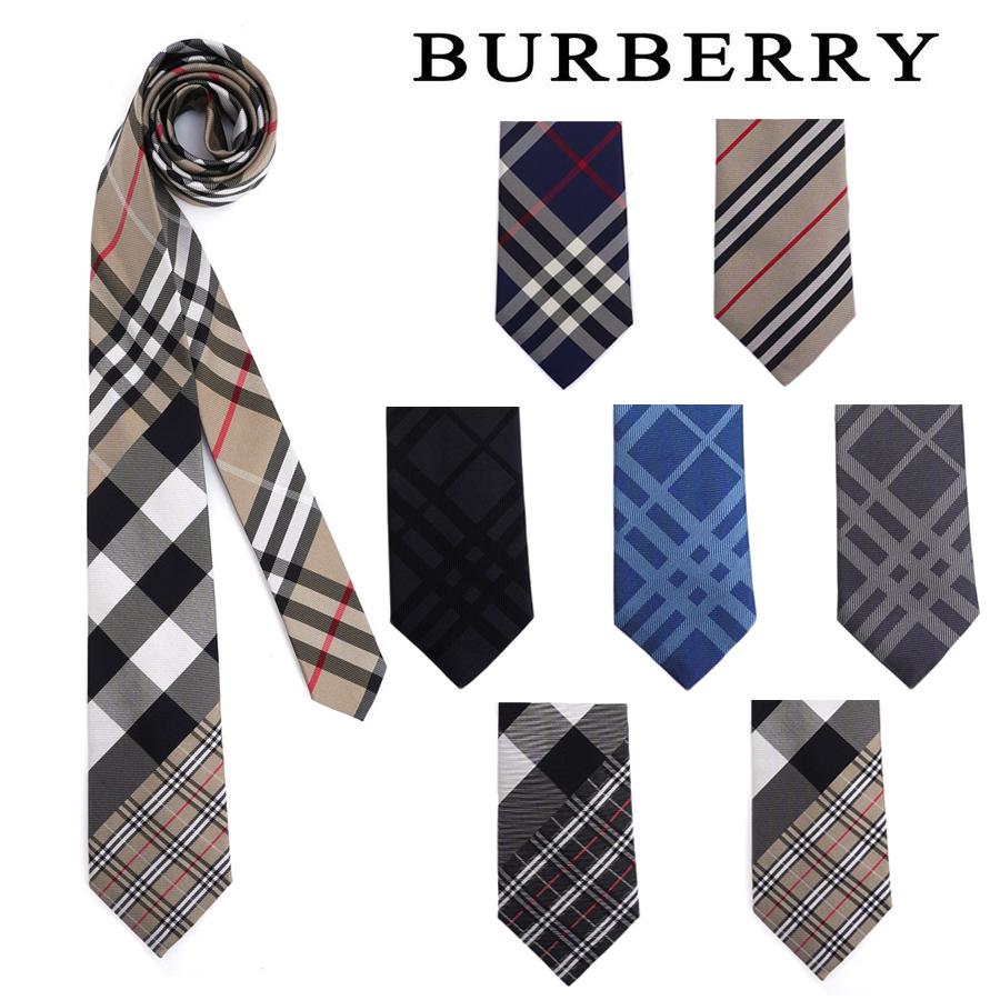 BURBERRY バーバリー ネクタイ メンズ・紳士 シルク 7cm幅 BURBERRY バーバリー ネクタイ メンズ・紳士 シルク 7cm幅