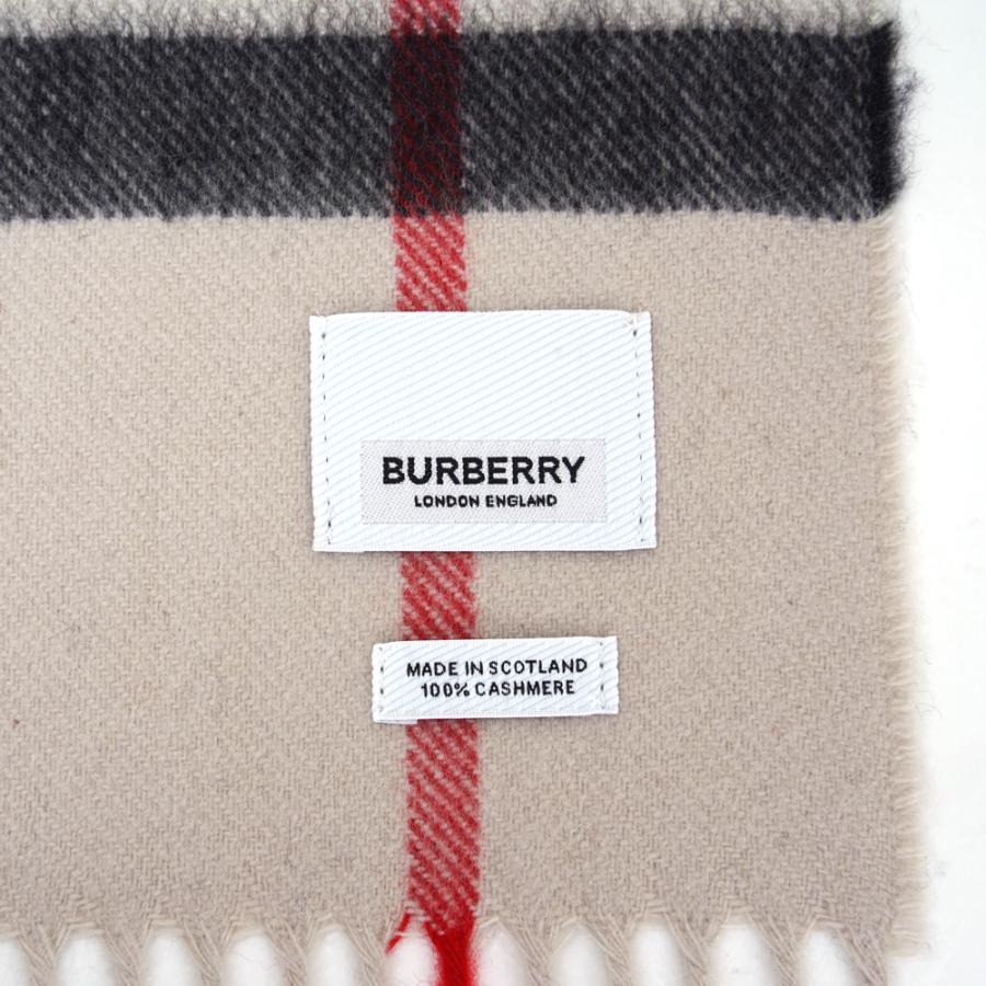 BURBERRY バーバリー ストール ユニセックス カシミア チェック BURBERRY バーバリー ストール ユニセックス カシミア チェック