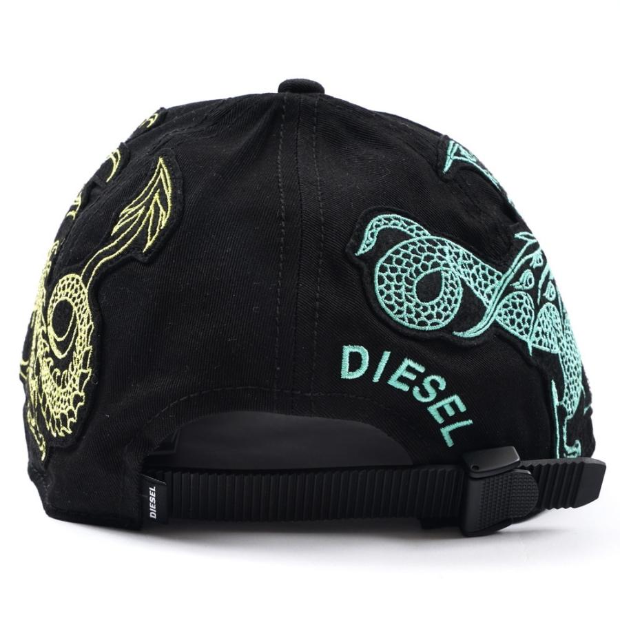 DIESEL ディーゼル キャップ/帽子 ブラック メンズ ロゴ 刺繍 DIESEL ディーゼル キャップ/帽子 ブラック メンズ ロゴ 刺繍