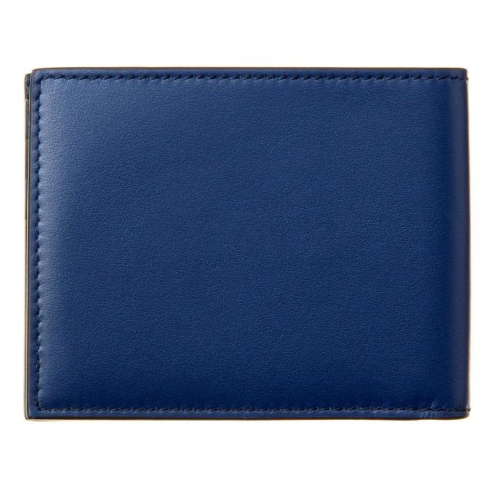 Salvatore Ferragamo フェラガモ 二つ折り財布レザーネイビー