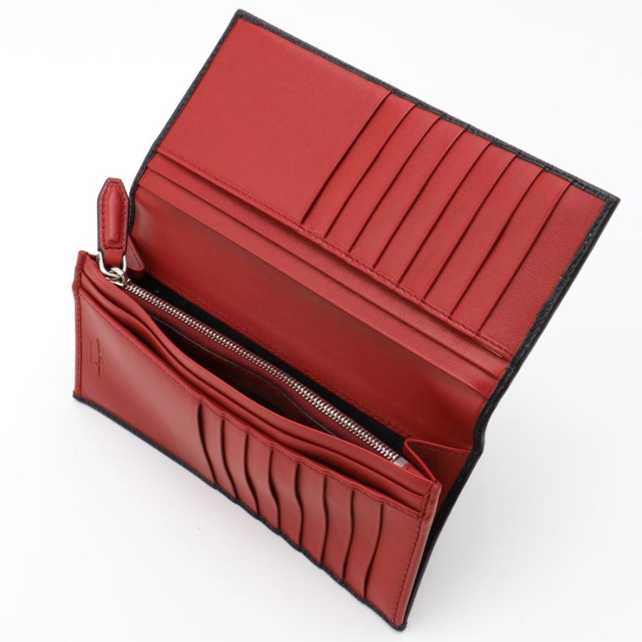 FERRAGAMO サルヴァトーレ フェラガモ 二つ折り長財布 メンズ FERRAGAMO サルヴァトーレ フェラガモ 二つ折り長財布 メンズ