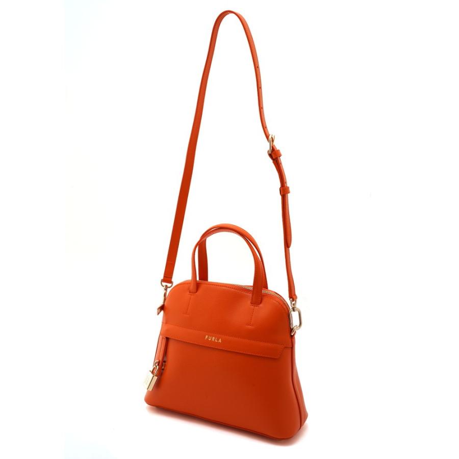 フルラ ショルダーバッグ／ハンドバッグ オレンジ レディース 2WAY レザー FURLA PIPER S DOME BAHUFPI ARE000 BG600 ORANGE i｜concerto｜05