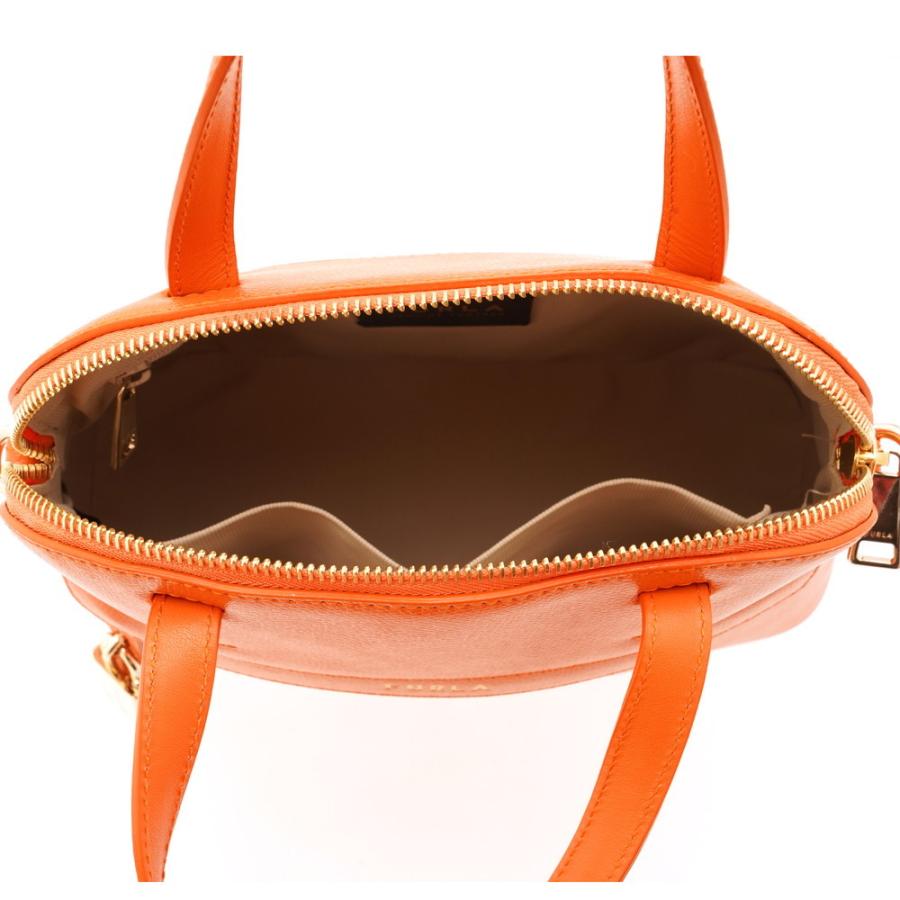 フルラ ショルダーバッグ／ハンドバッグ オレンジ レディース 2WAY レザー FURLA PIPER S DOME BAHUFPI ARE000 BG600 ORANGE i｜concerto｜09