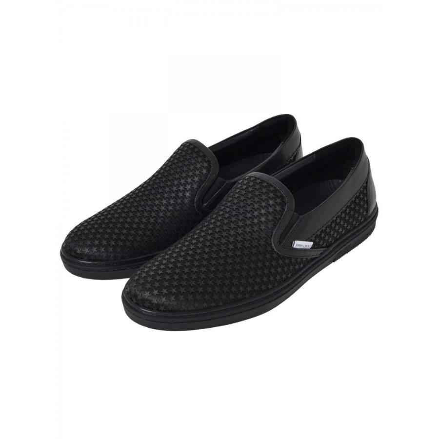 JIMMY CHOO ジミーチュウ メンズ レザー スリッポン スニーカー JIMMY CHOO ジミーチュウ メンズ レザー スリッポン スニーカー