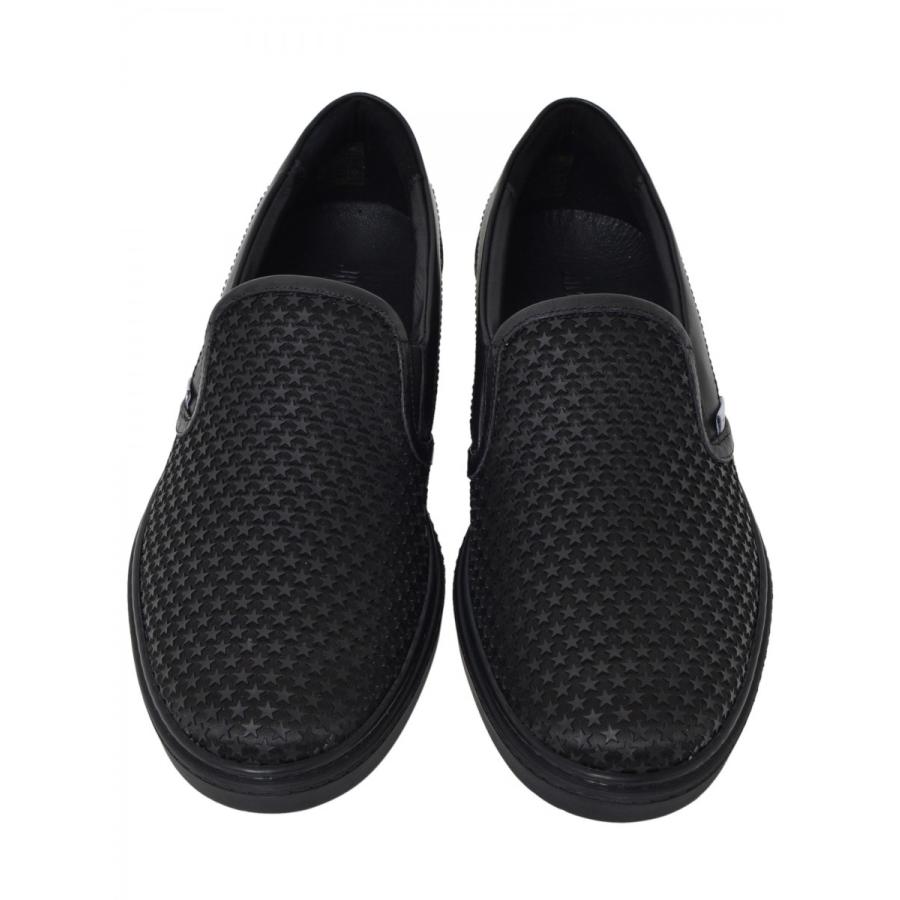 JIMMY CHOO ジミーチュウ メンズ レザー スリッポン スニーカー JIMMY CHOO ジミーチュウ メンズ レザー スリッポン スニーカー