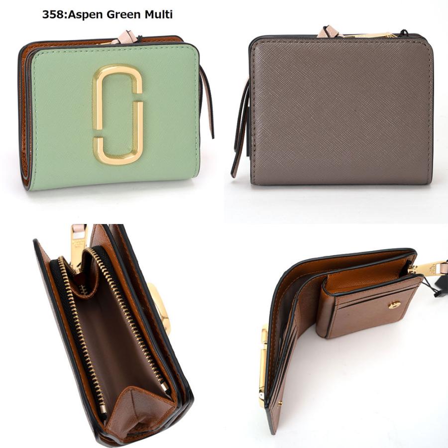 MARC JACOBS マークジェイコブス 二つ折り財布 スナップショット MARC JACOBS マークジェイコブス 二つ折り財布 スナップショット