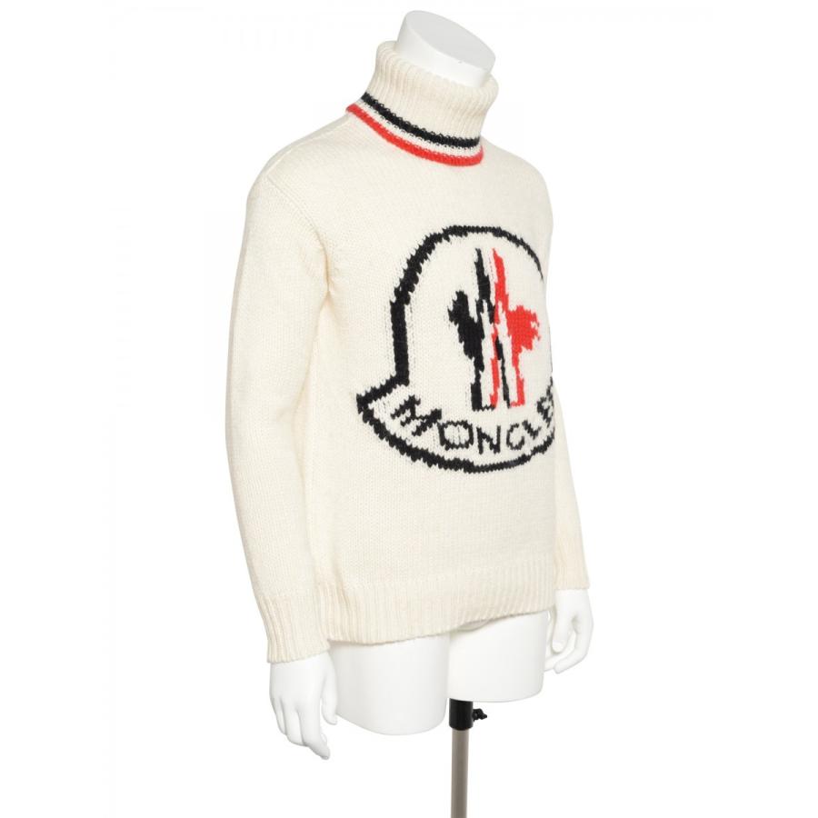 モンクレール MONCLER GAMME ROUGE ガムルージュ レディース ニット ロールネック カシミヤセーター 9293200 999BP 034 クリーム｜concerto｜03