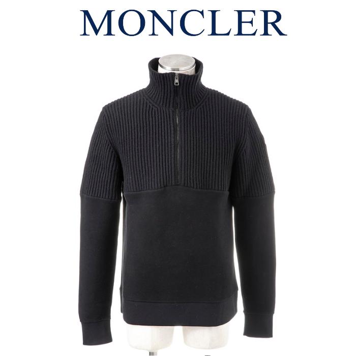 モンクレール メンズ ニットセーター ハイネック ハーフジップ MONCLER KNIT SWEATER :MONC-U-CLOTH