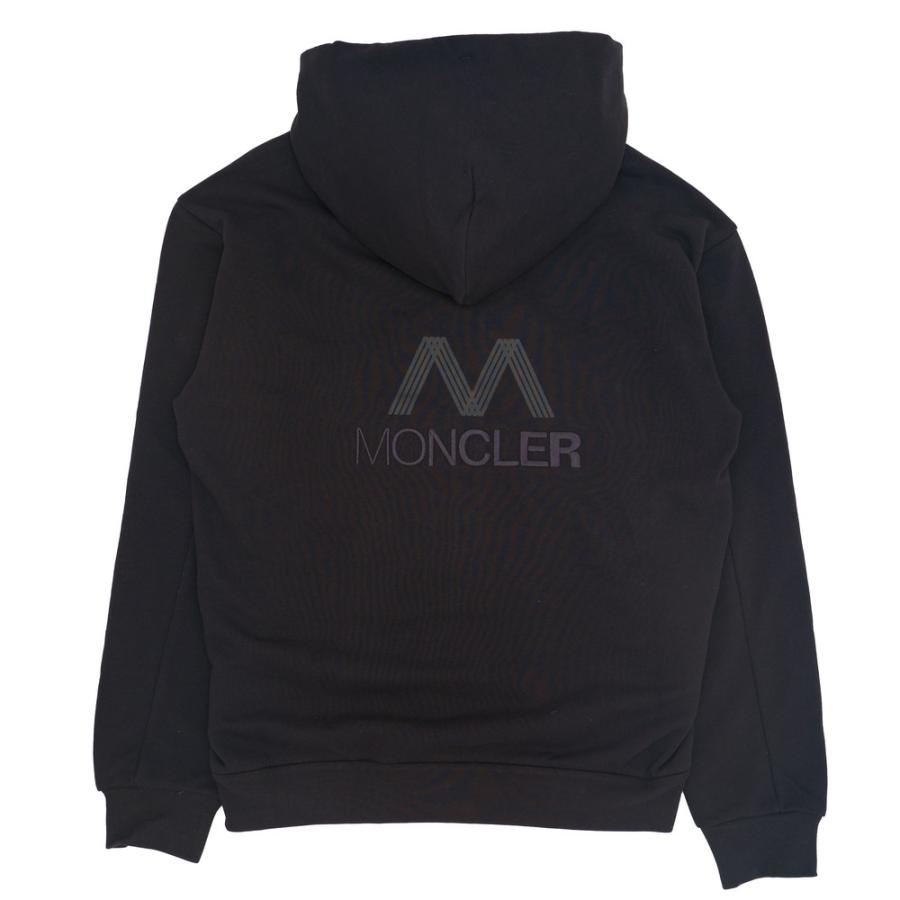 MONCLER モンクレール ジップアップパーカー ホワイト ブラック MONCLER モンクレール ジップアップパーカー ホワイト ブラック